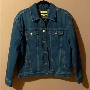 Madewell boxy crop jacket